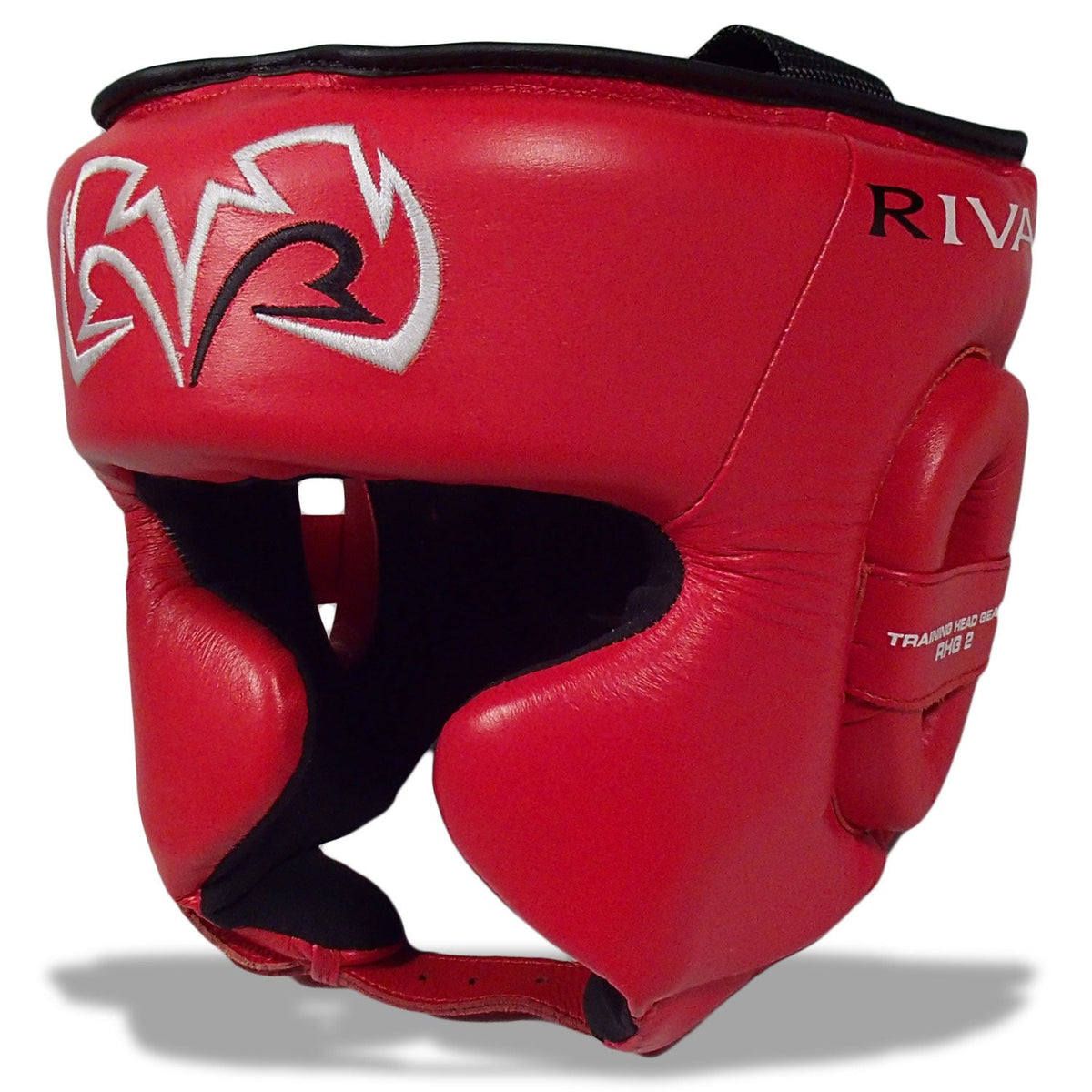 Casco Rival de boxeo con barra protectora RHGFS3 rojo