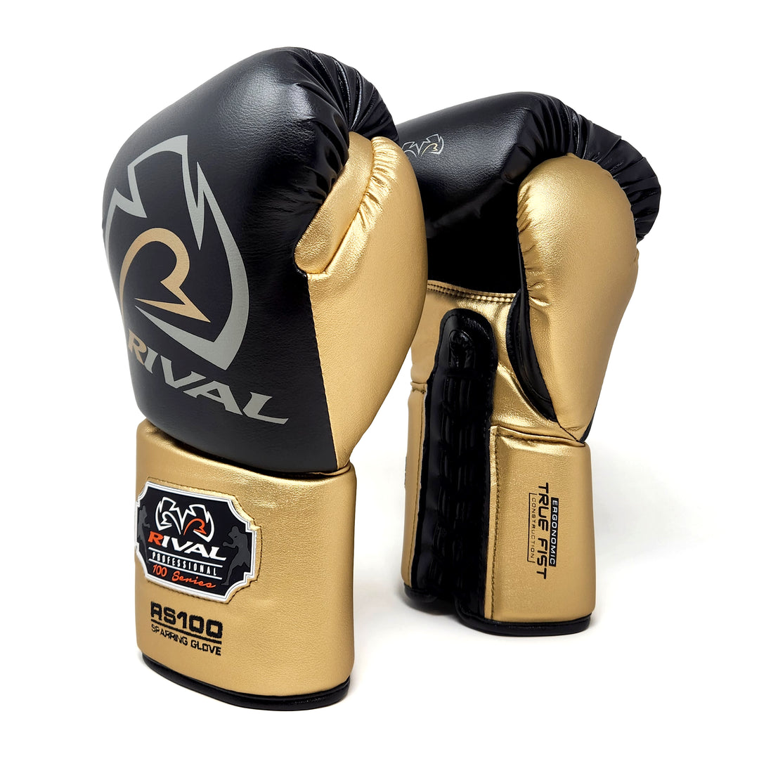 Rival boxing gloves white and gold online